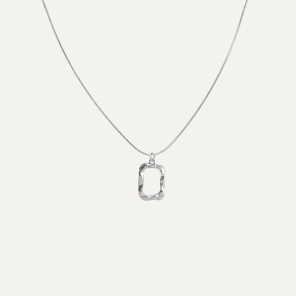 CHARIS SILVER PENDANT NECKLACE