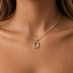 CHARIS SILVER PENDANT NECKLACE