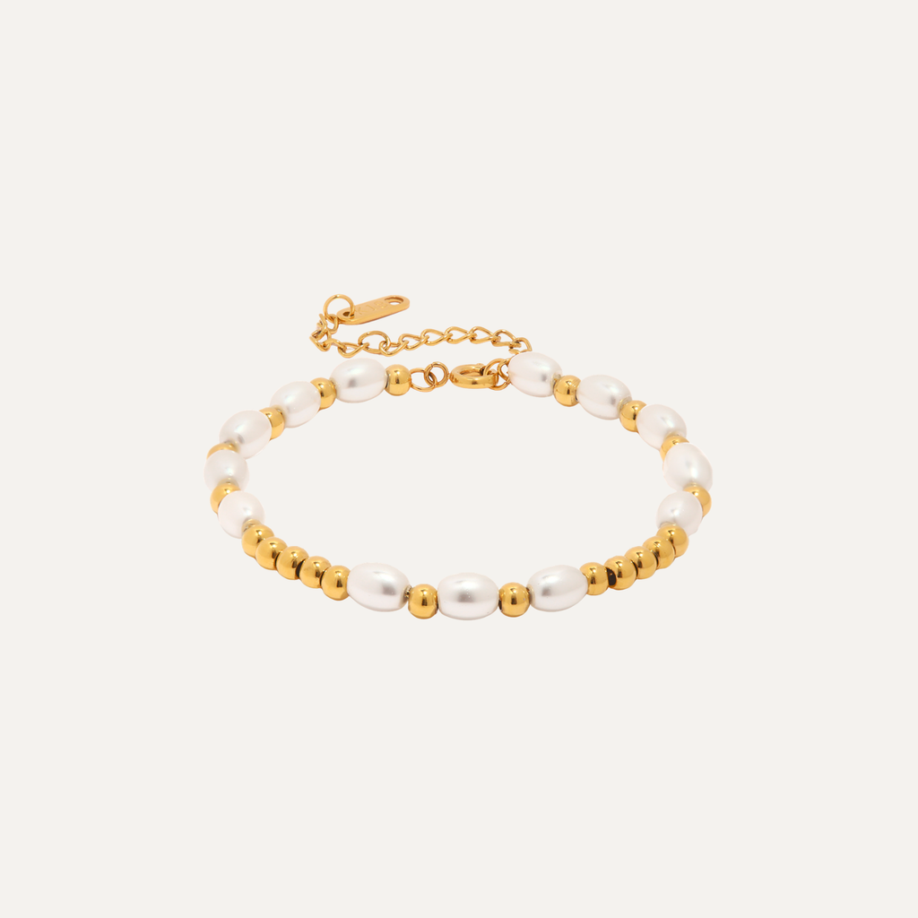 ELARA BEADED CHAIN BRACELET