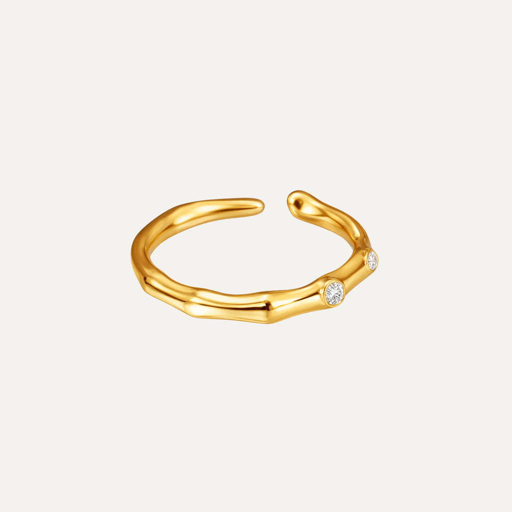 GAIA GOLD STONE RING