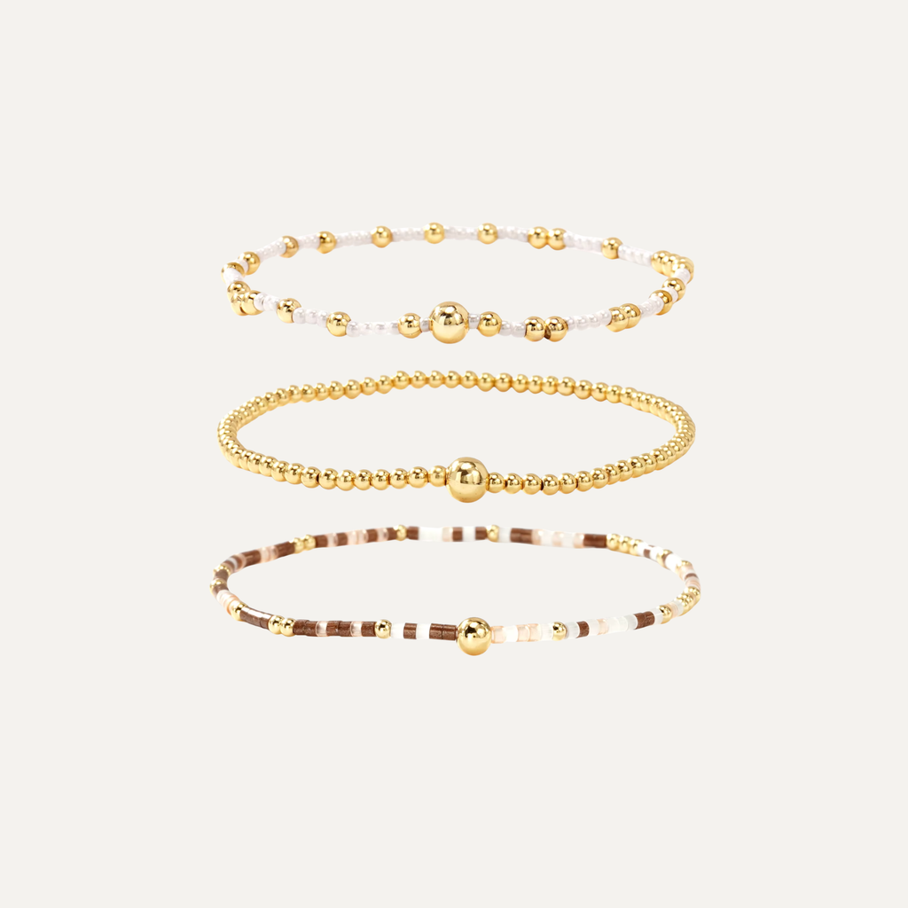 ILIANA BEADED BRACELET SET