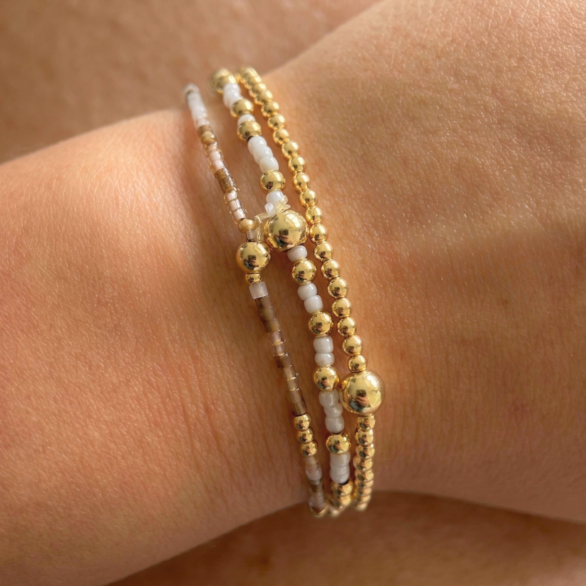 ILIANA BEADED BRACELET SET