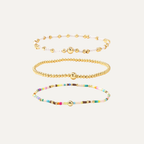 ILIANA BEADED BRACELET SET