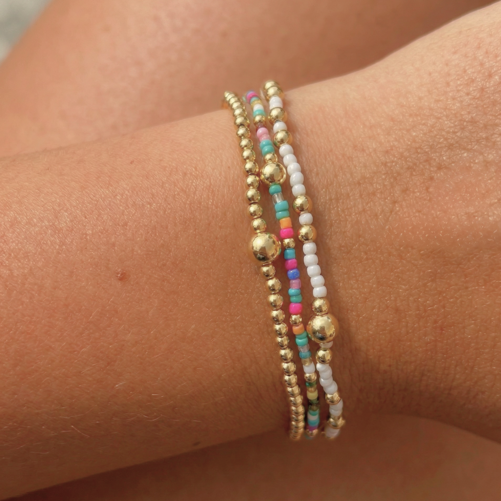 ILIANA BEADED BRACELET SET