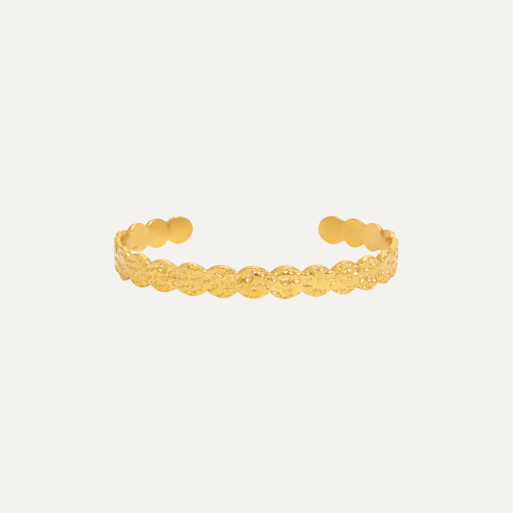 NYSSA GOLD CUFF BRACELET