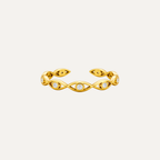 PALLAS GOLD EVIL EYE RING