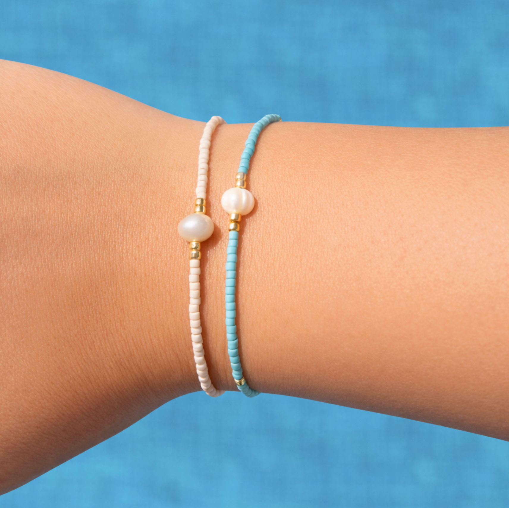 THETIS BEADED PEARL BRACELET