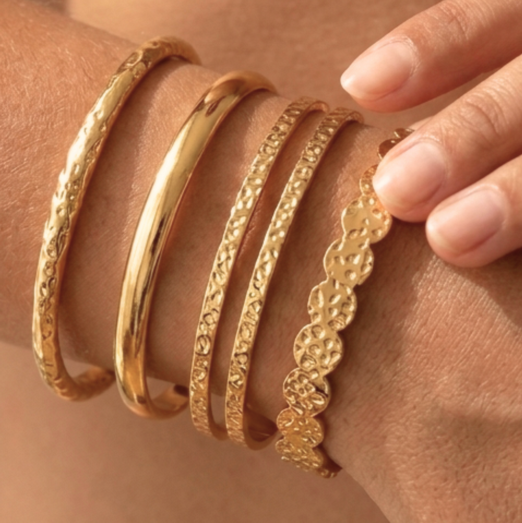 NYSSA GOLD CUFF BRACELET