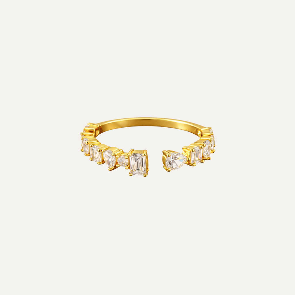 THEIA GOLD ASYMMETRICAL RING