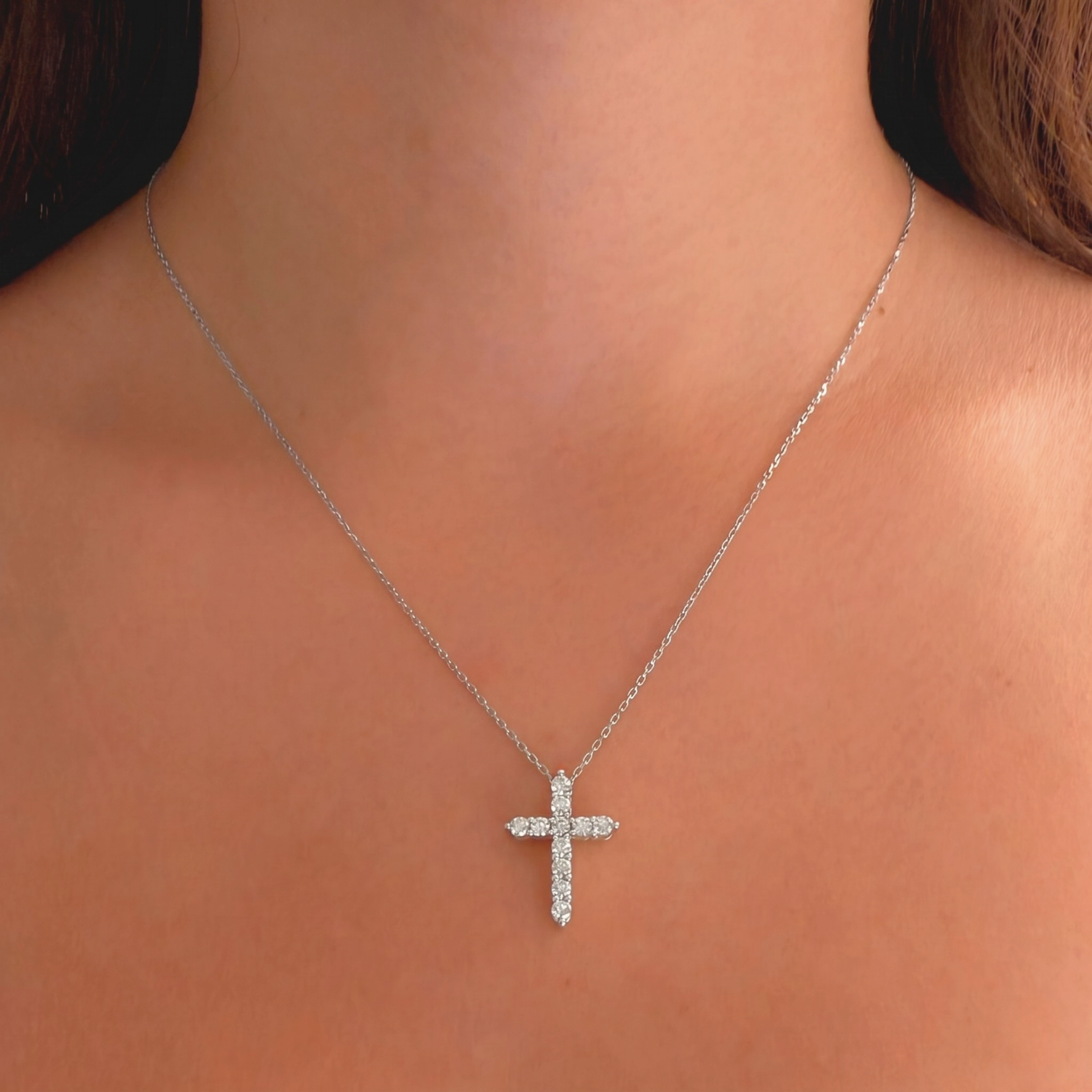HELENA CROSS NECKLACE