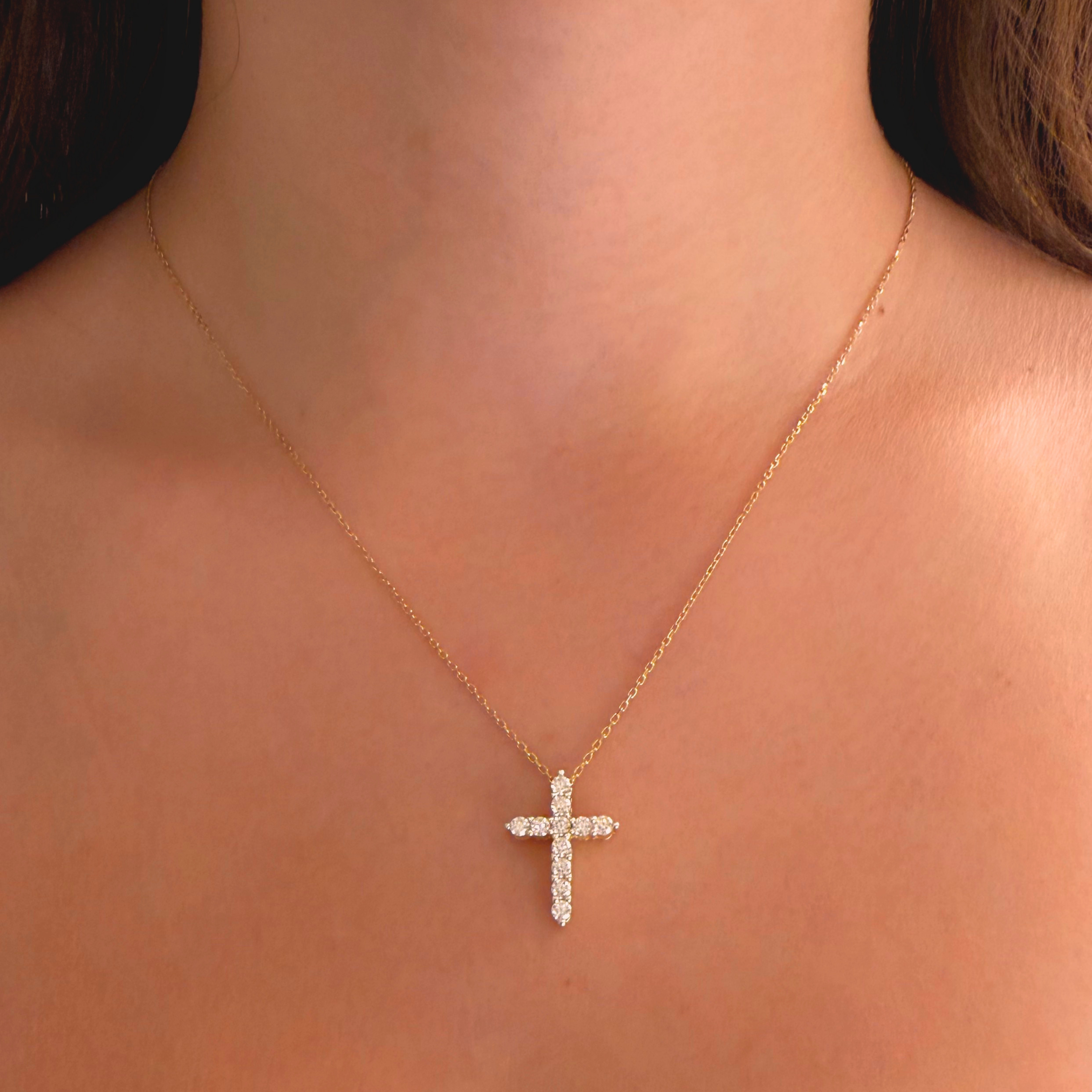HELENA CROSS NECKLACE