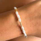 ZOE BEADED PEARL BRACELET