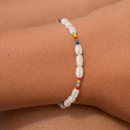 ZOE BEADED PEARL BRACELET