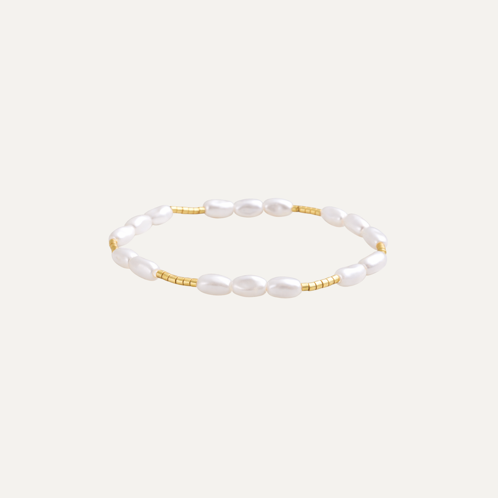 ZOE BEADED PEARL BRACELET