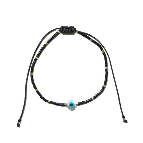 ARTEMIS BEADED BRACELET - BLACK