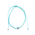 ARTEMIS BEADED BRACELET - AQUA