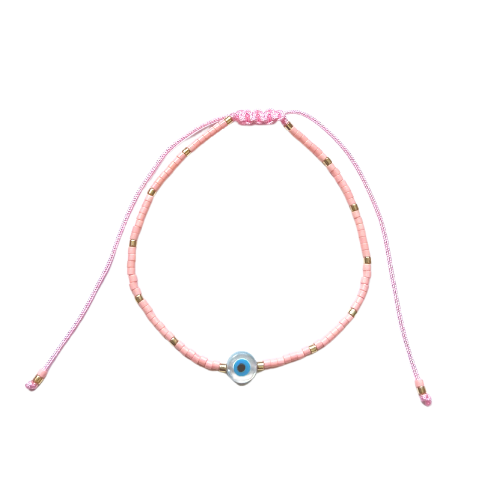 ARTEMIS BEADED BRACELET - PINK