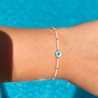 ARTEMIS BEADED BRACELET - PINK