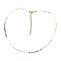 ELEKTRA BEADED NECKLACE - HEART